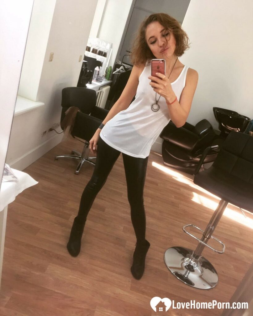 Incredible beauty loves to tease in various outfit